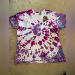 Purple Tie Dye Shirt